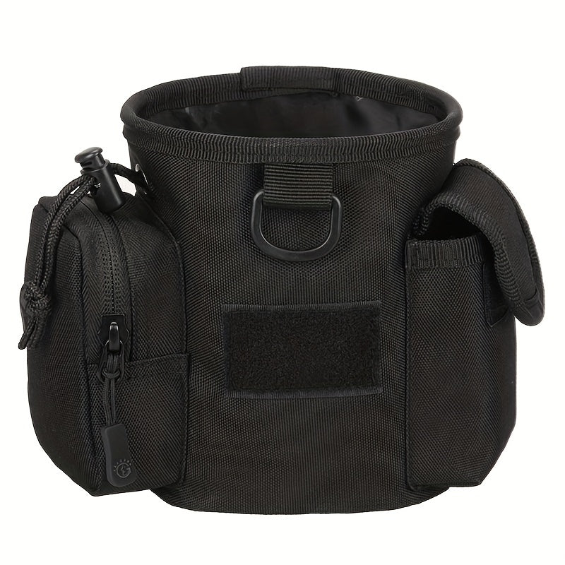 Convenient Pet Treat Bag with Multiple Pockets