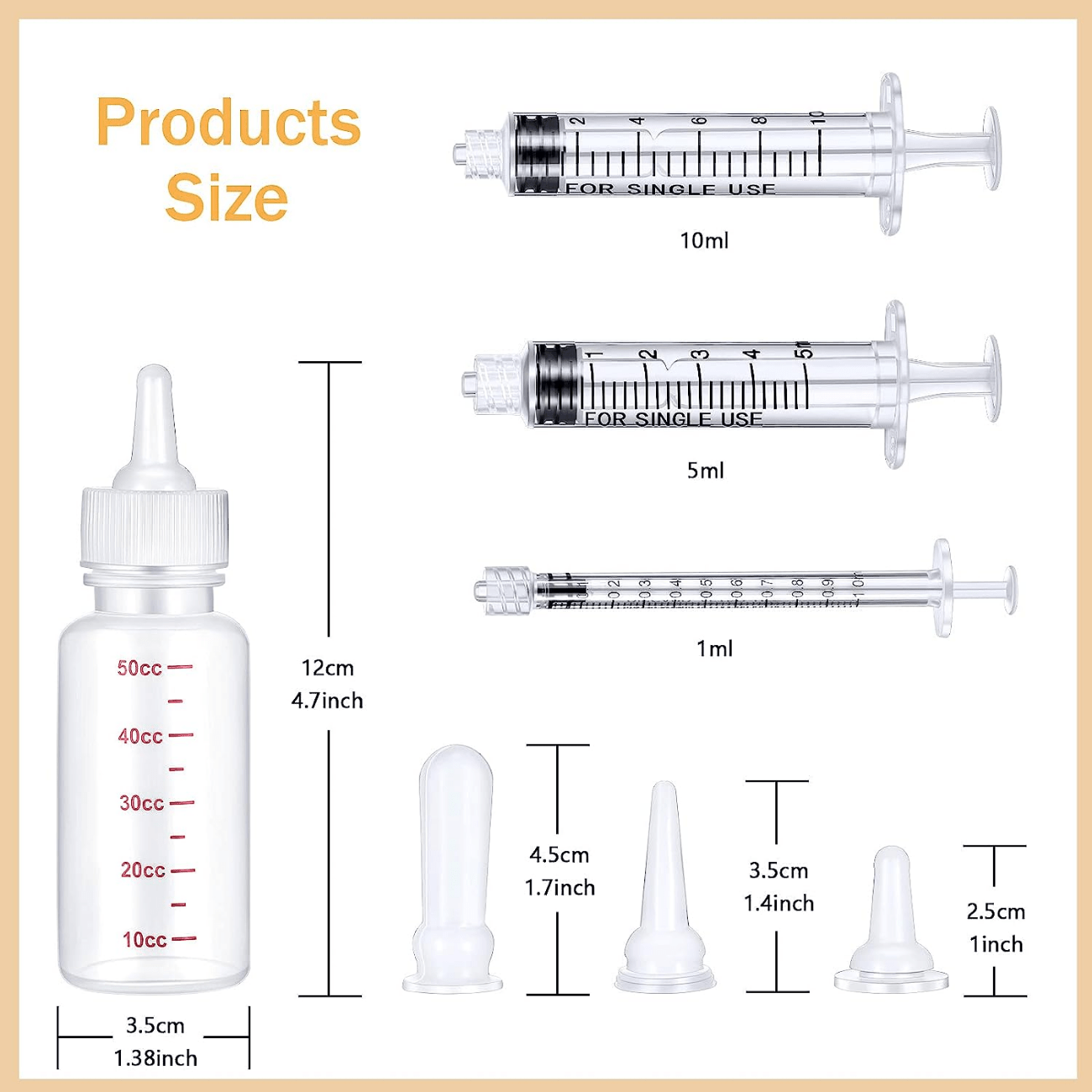 17pcs Pet Nursing Bottle Kit