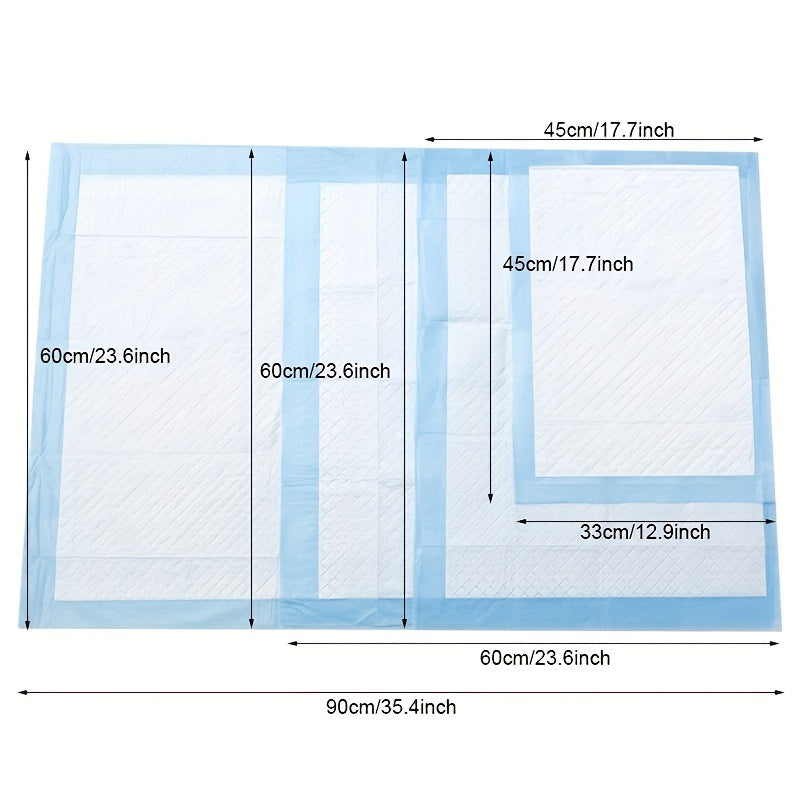 40/80/100/200pcs Absorbent And Deodorizing Disposable Pet Diapers