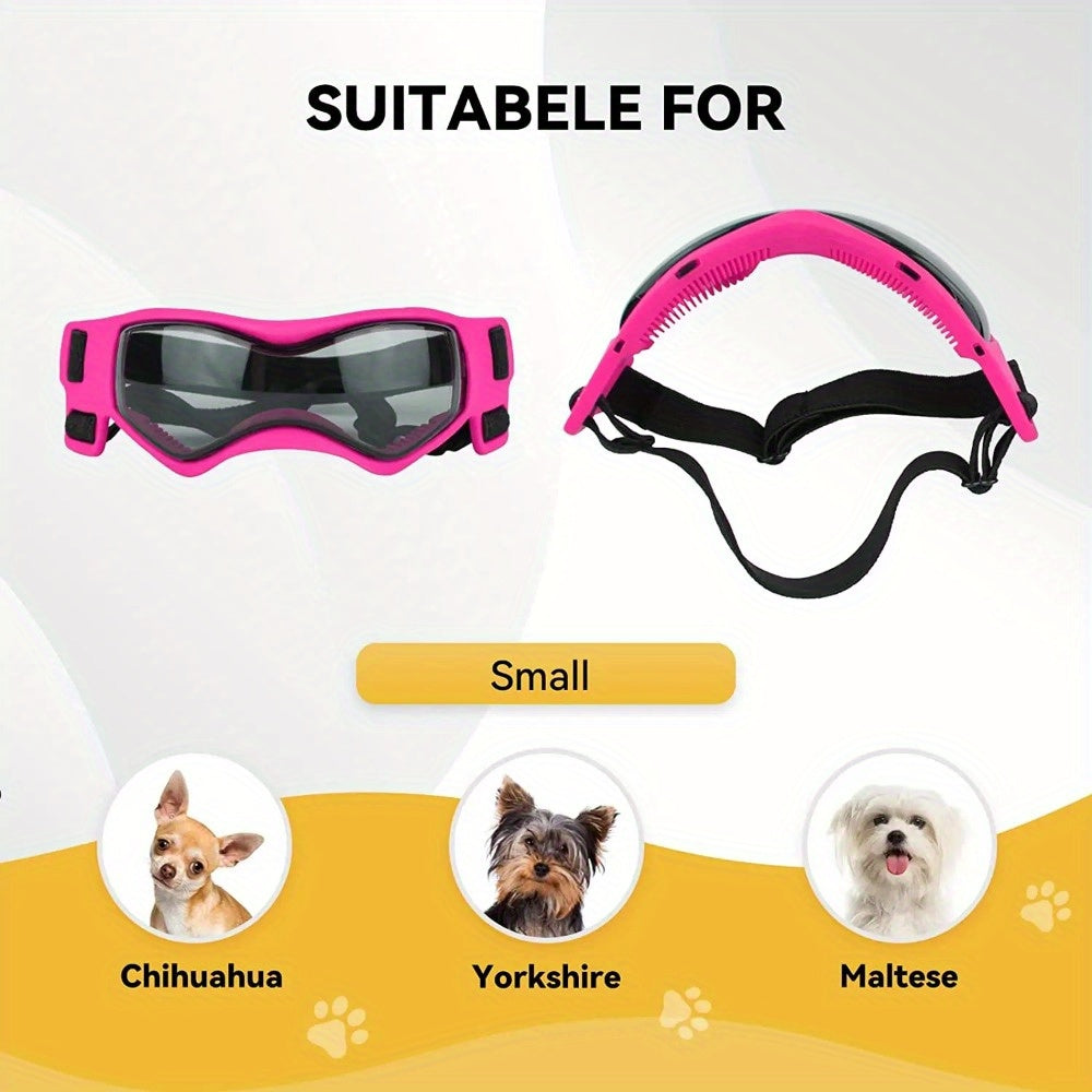 Adjustable Dog Fashion Glasses for Small to Medium Breeds