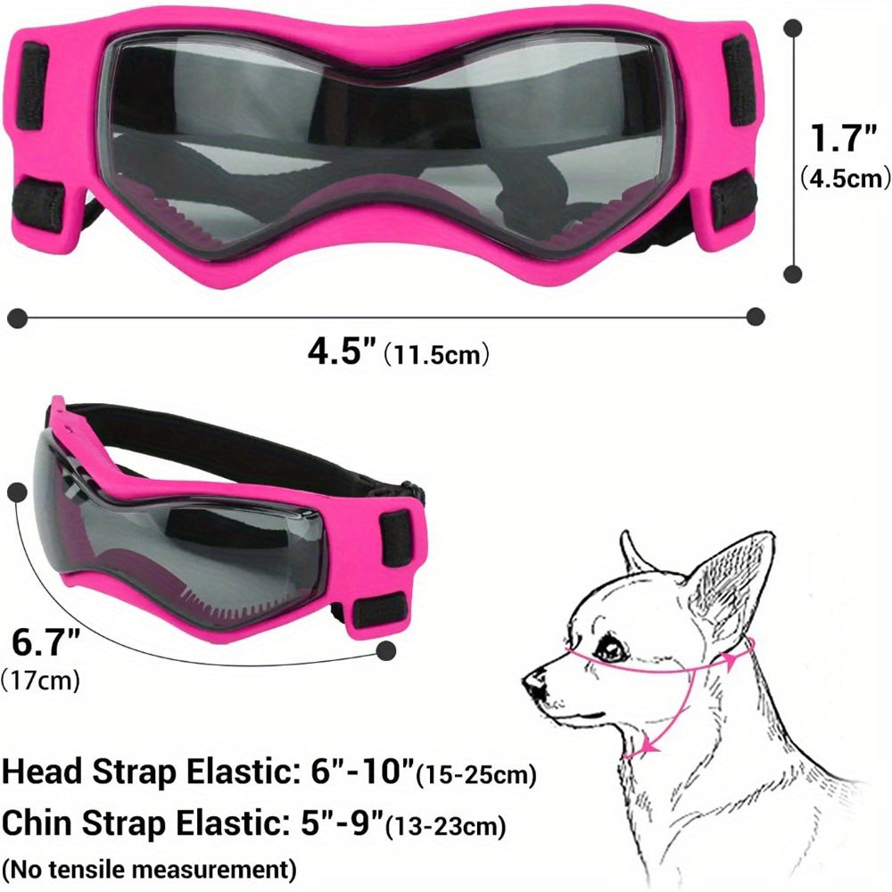 Adjustable Dog Fashion Glasses for Small to Medium Breeds