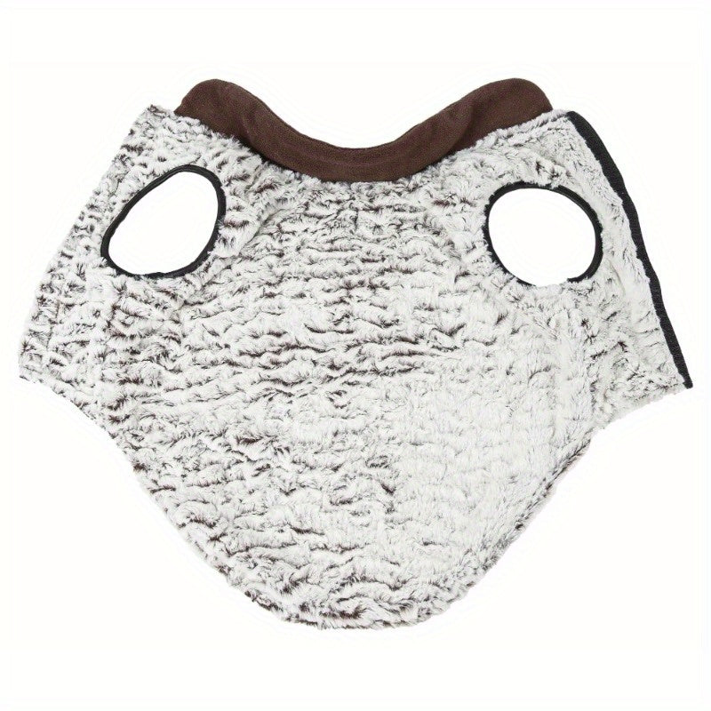 Designer Fur Dog Coat Jacket