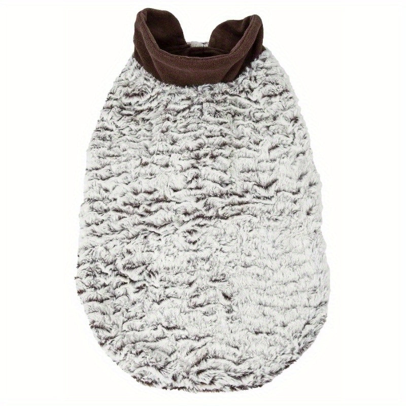 Designer Fur Dog Coat Jacket