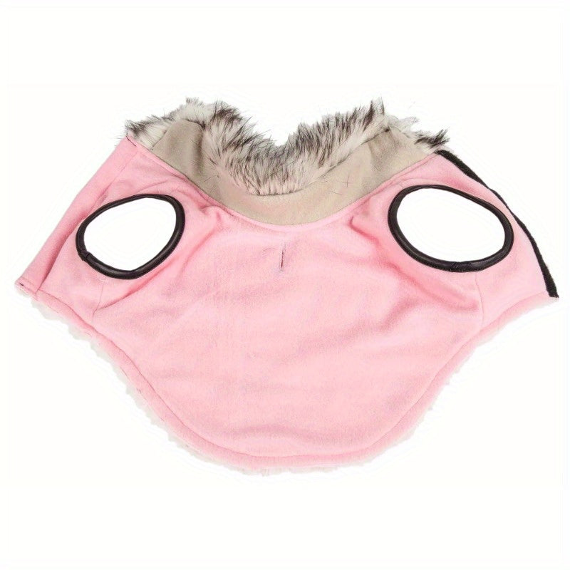 Designer Mink Fur Dog Coat Jacket