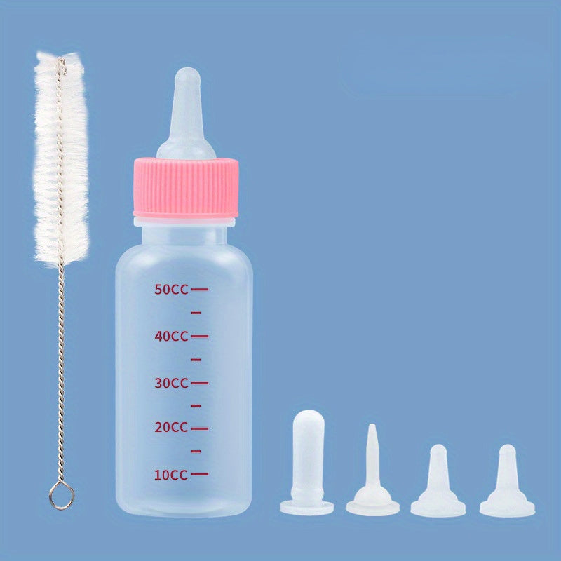 Silicone Feeding Bottles For Newborn Kittens And Puppies