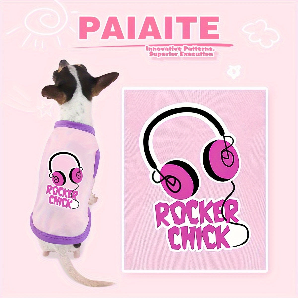 8-Pack Dog Shirts for Small to Medium Breeds