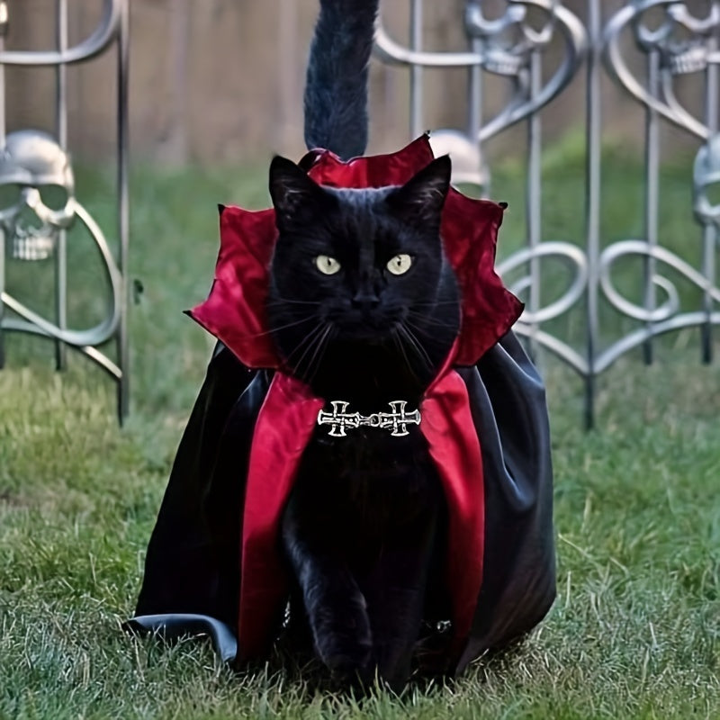2-Piece Pet Cape & Collar Set
