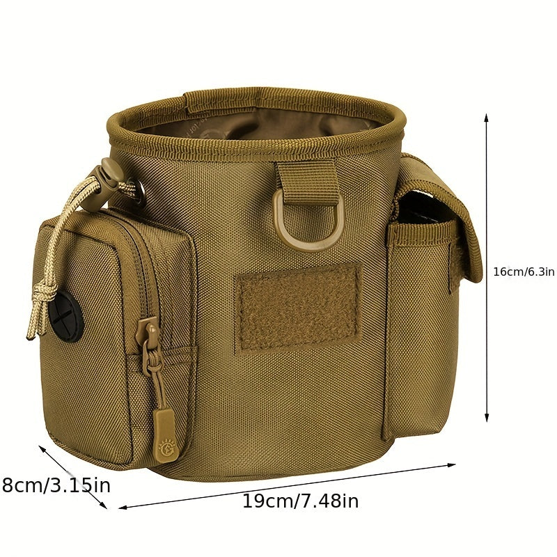 Convenient Pet Treat Bag with Multiple Pockets