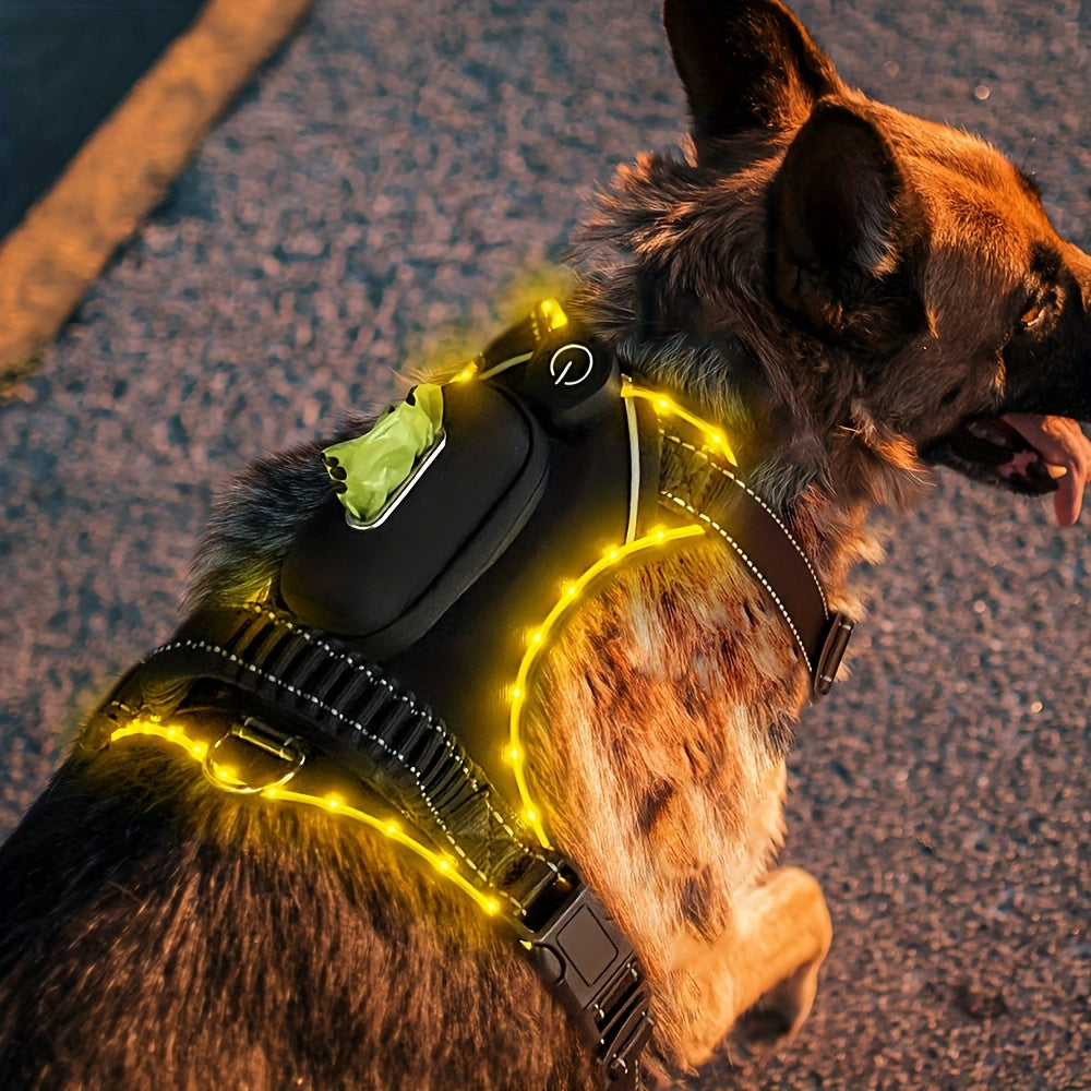 Led Dog Harness