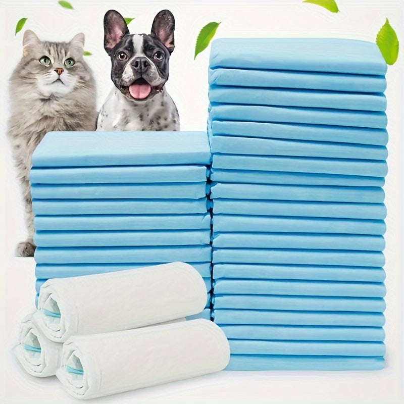 40/80/100/200pcs Absorbent And Deodorizing Disposable Pet Diapers