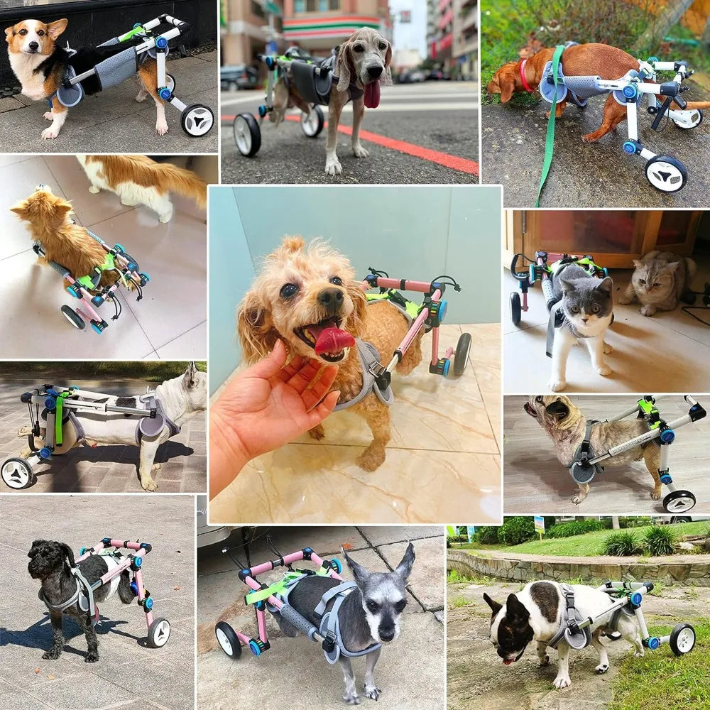 ,Fordable Dog Wheelchair