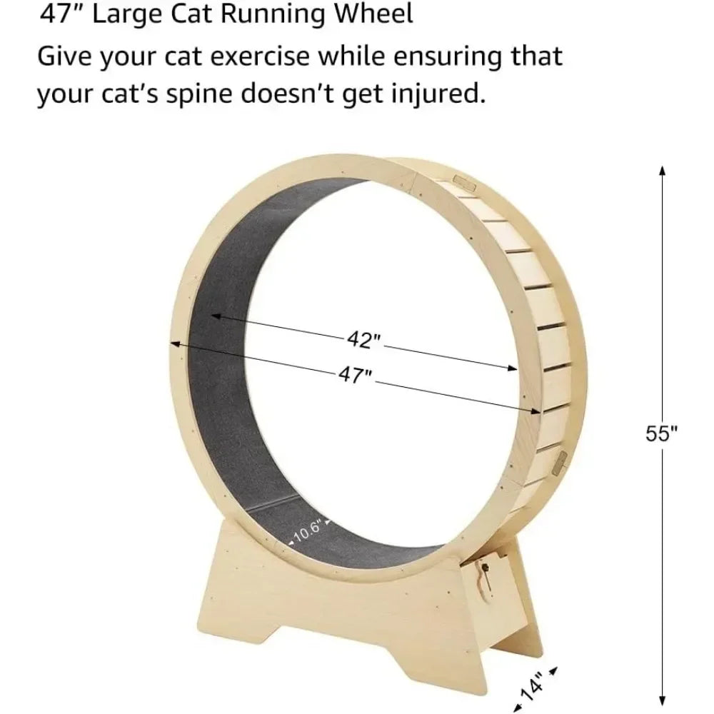 47” Large Cat Wheel Exerciser