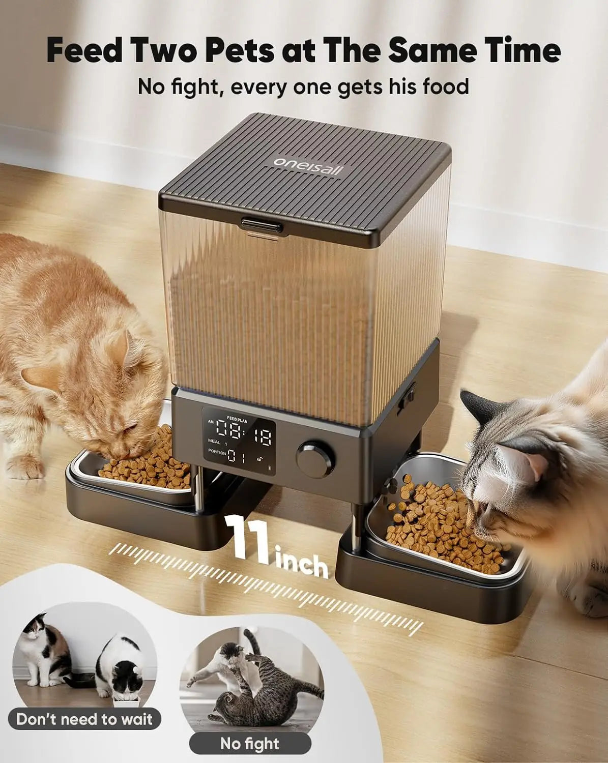 Automatic Timed Cat Feeder