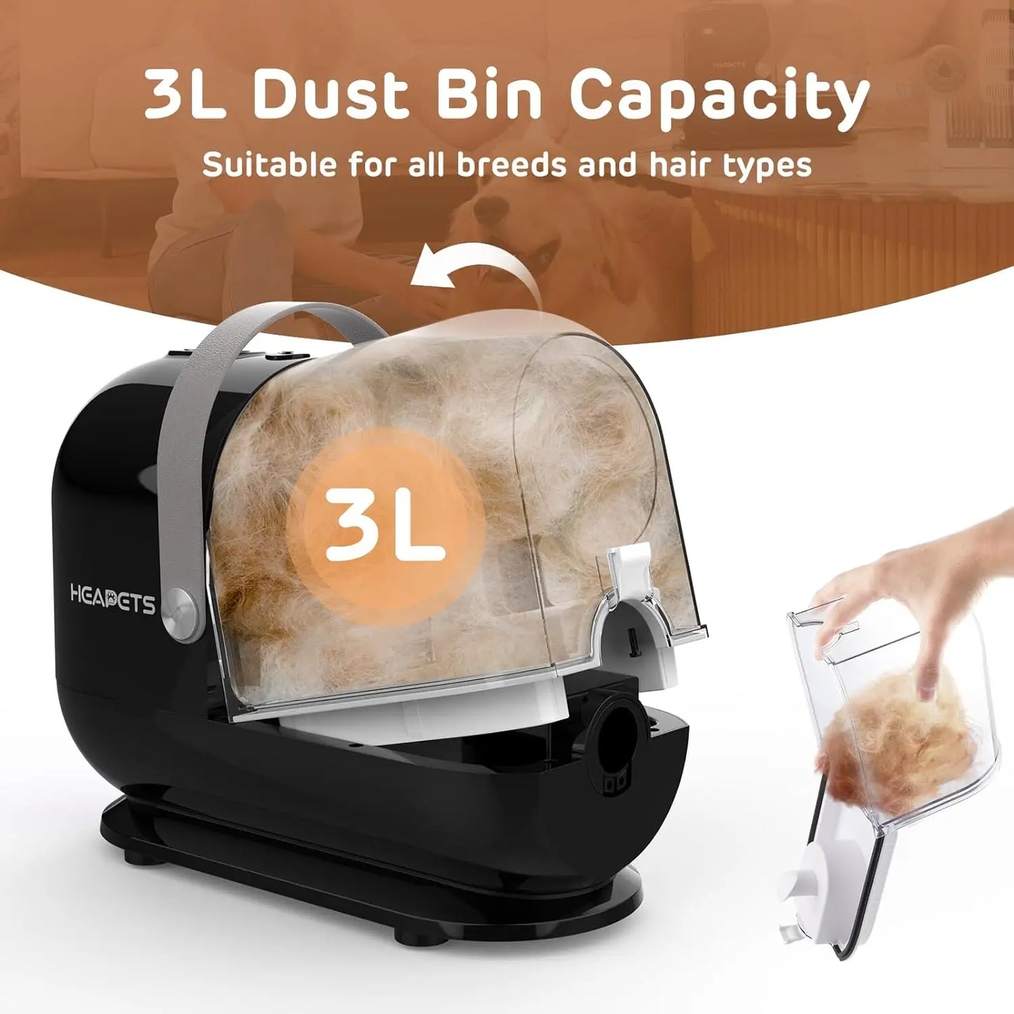 Dog Grooming Vacuum Kit