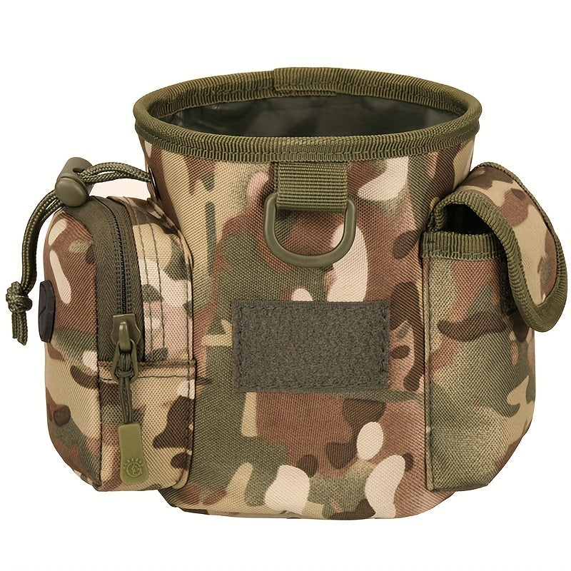 Convenient Pet Treat Bag with Multiple Pockets