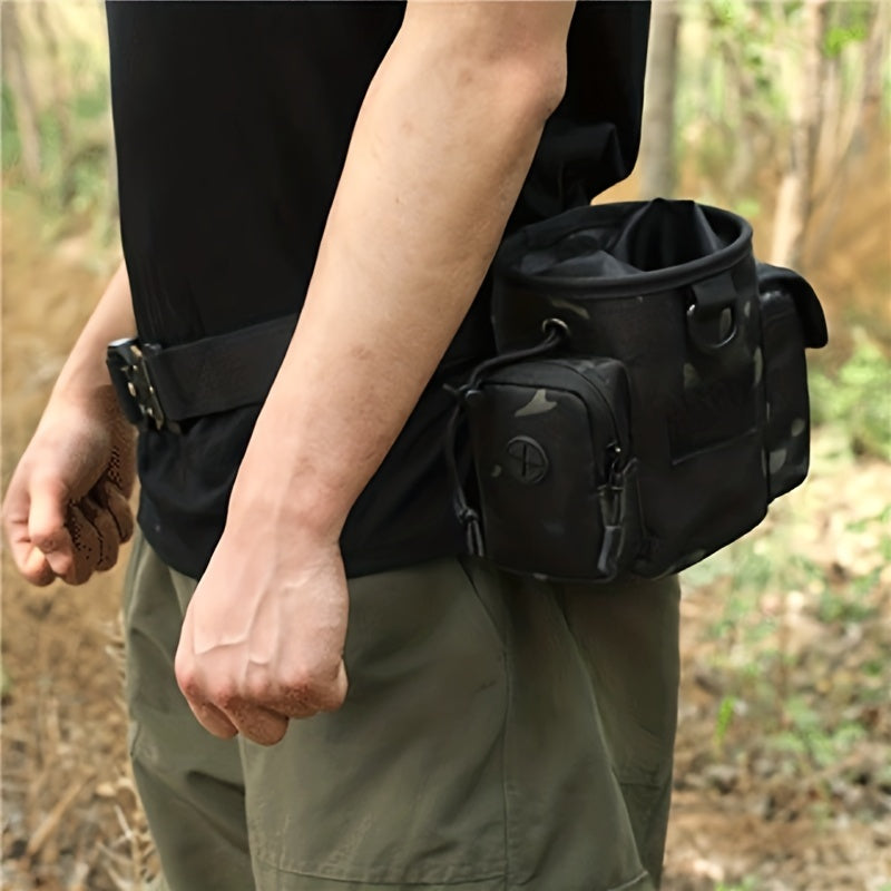 Convenient Pet Treat Bag with Multiple Pockets