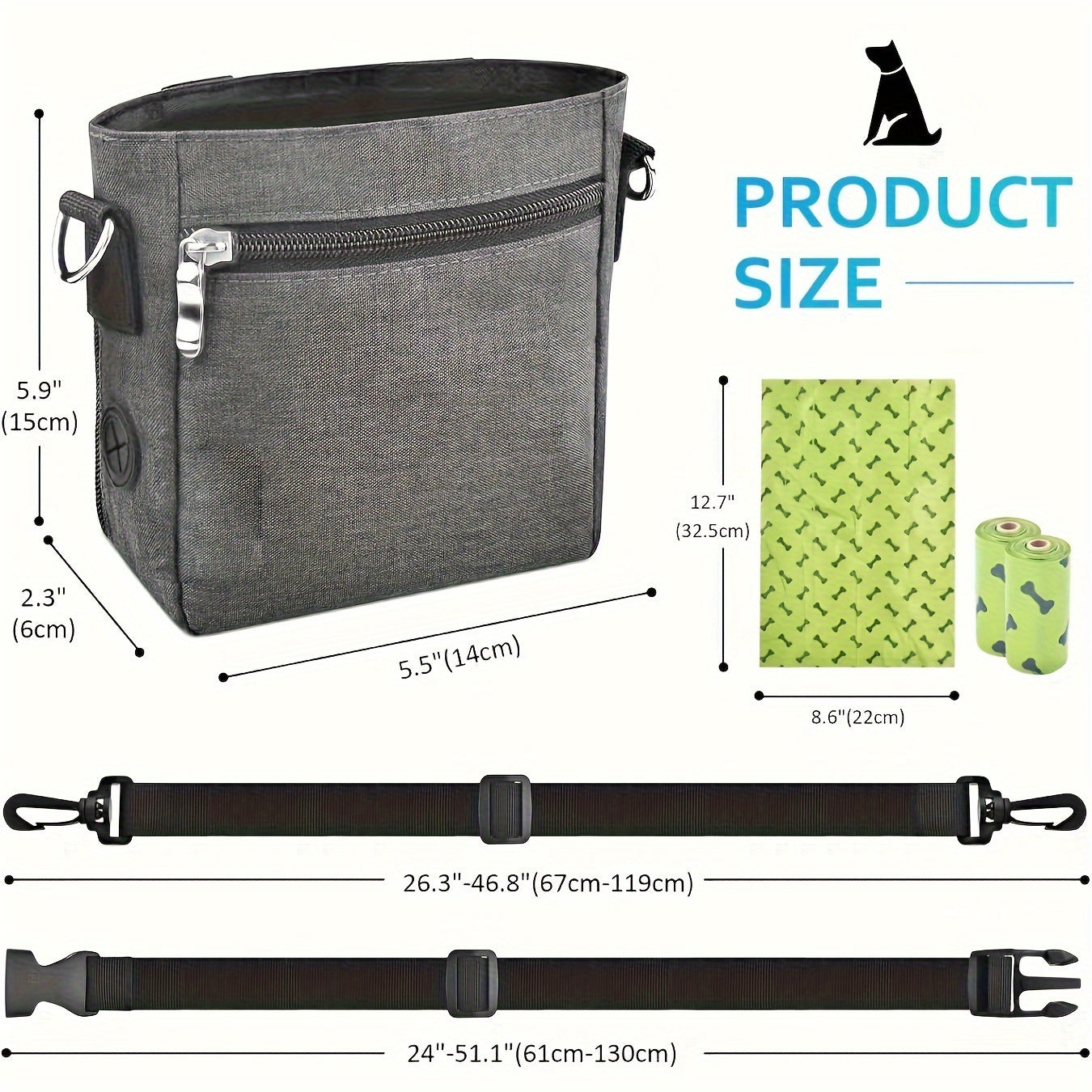 Dog Treat Training Pouch