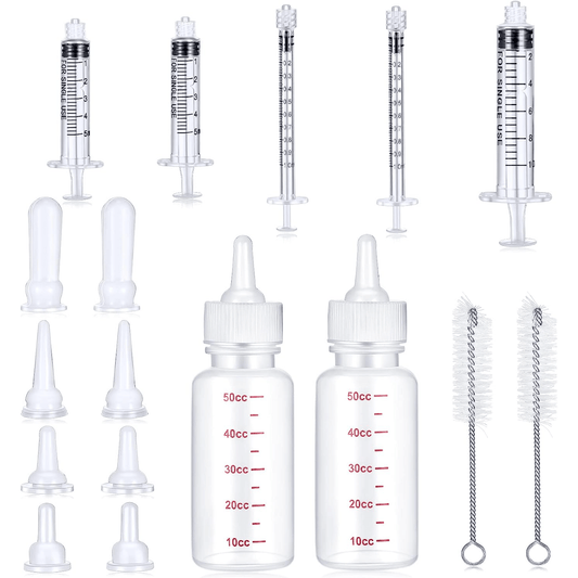 17pcs Pet Nursing Bottle Kit