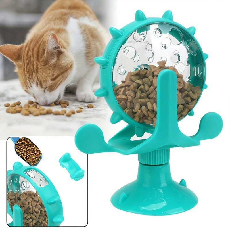 Interactive Cat Toy Slow Feeder For IQ Training