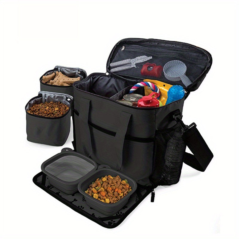 Portable Training Bag with Food Storage Compartment