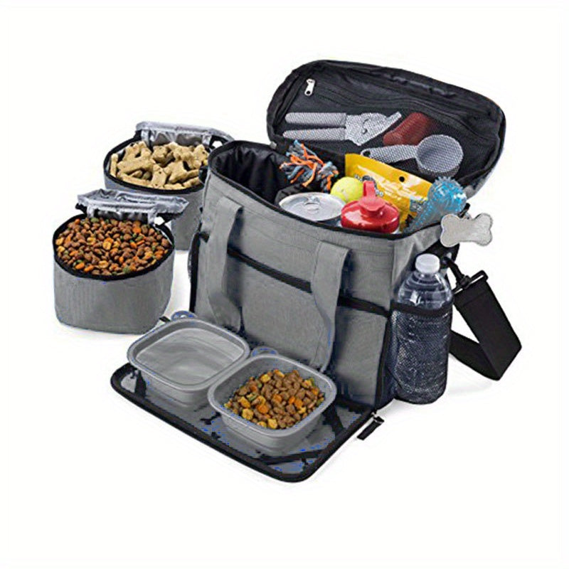 Portable Training Bag with Food Storage Compartment