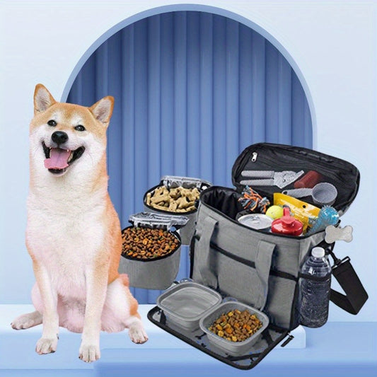 Portable Training Bag with Food Storage Compartment