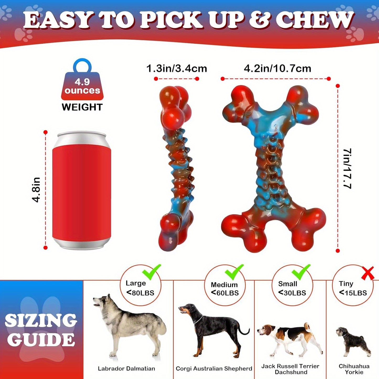 Nylon Dog Chew Toy For Aggressive Chewers