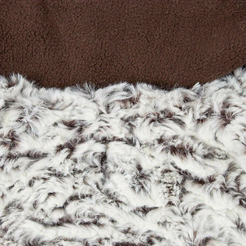 Designer Fur Dog Coat Jacket