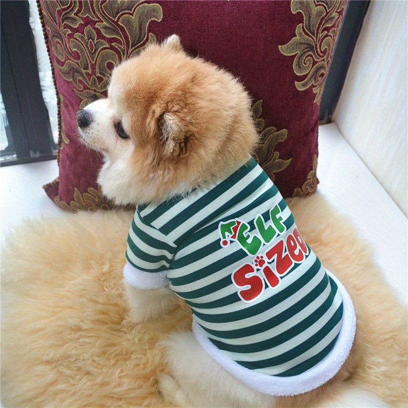 3pcs Festive Pet Christmas Outfits