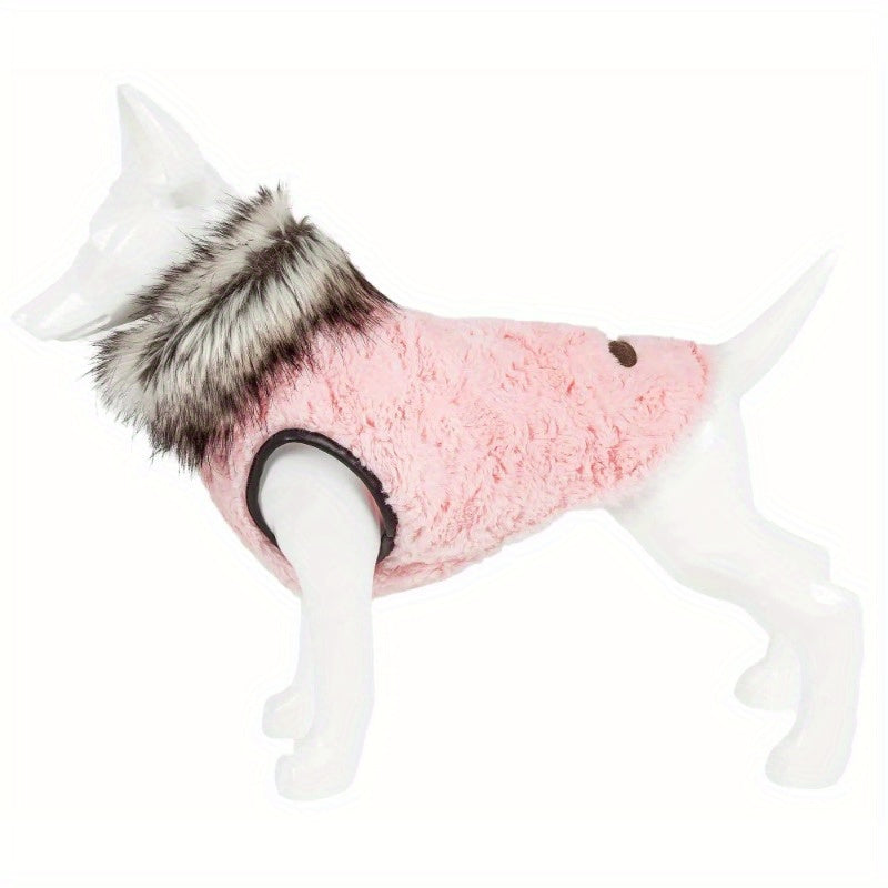 Designer Mink Fur Dog Coat Jacket