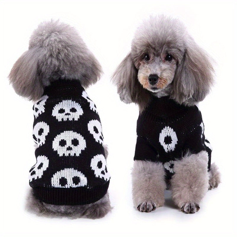 Cozy Knit Turtleneck Pet Sweater for Dogs & Cats