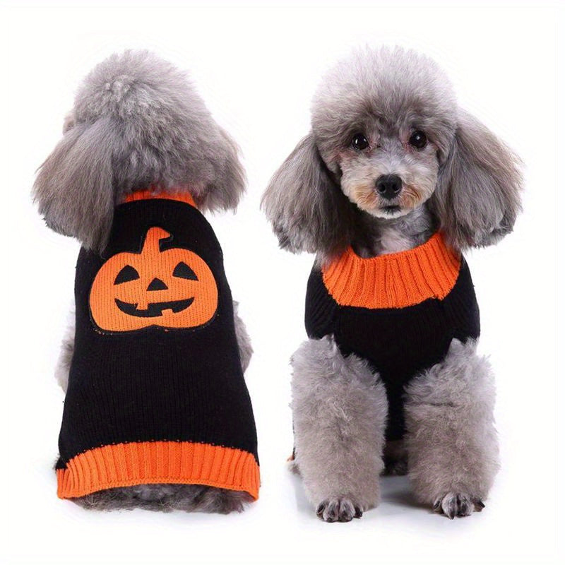 Cozy Knit Turtleneck Pet Sweater for Dogs & Cats