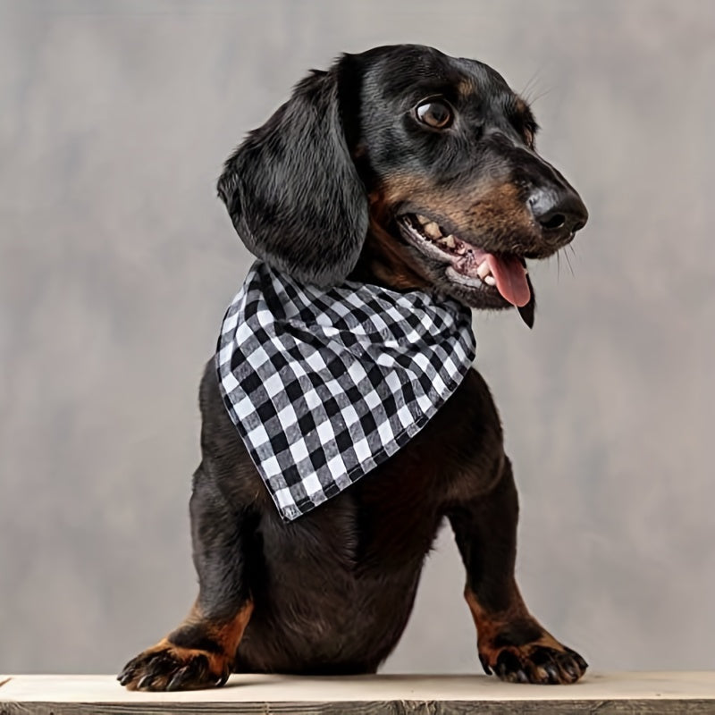 6-Piece Triangle Dog Bandana Set