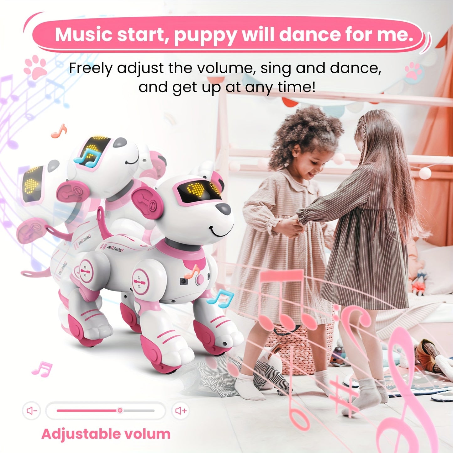 Lithium-Powered Singing & Dancing Smart Machine Dog