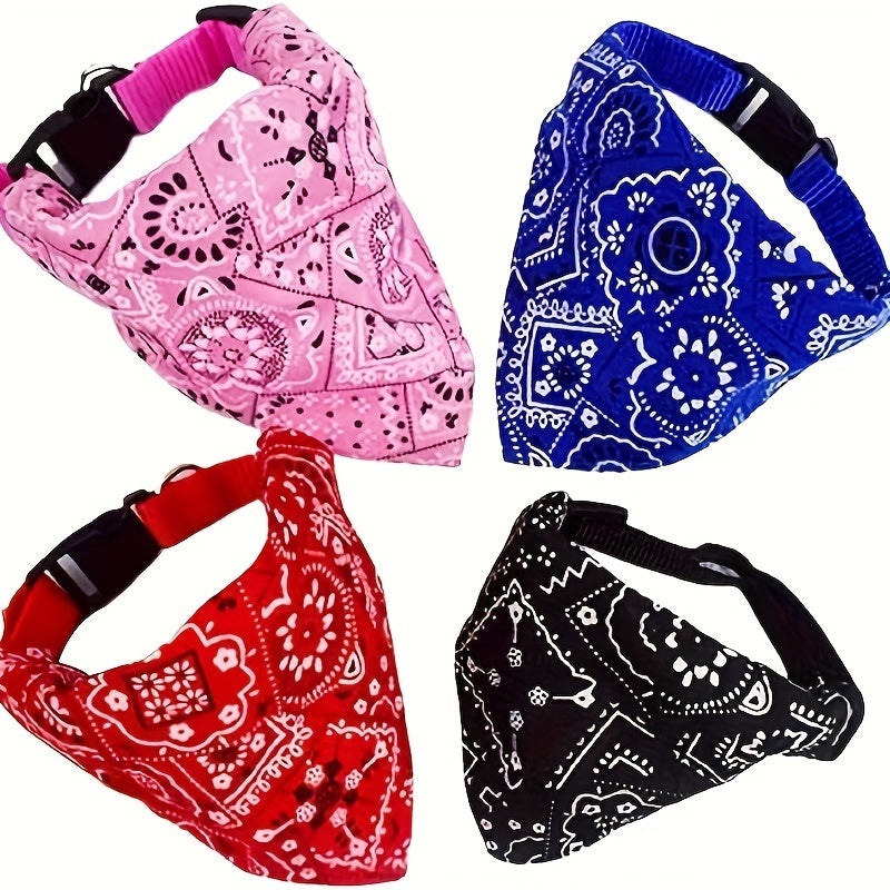 4PCS Mixed Handkerchief Colors