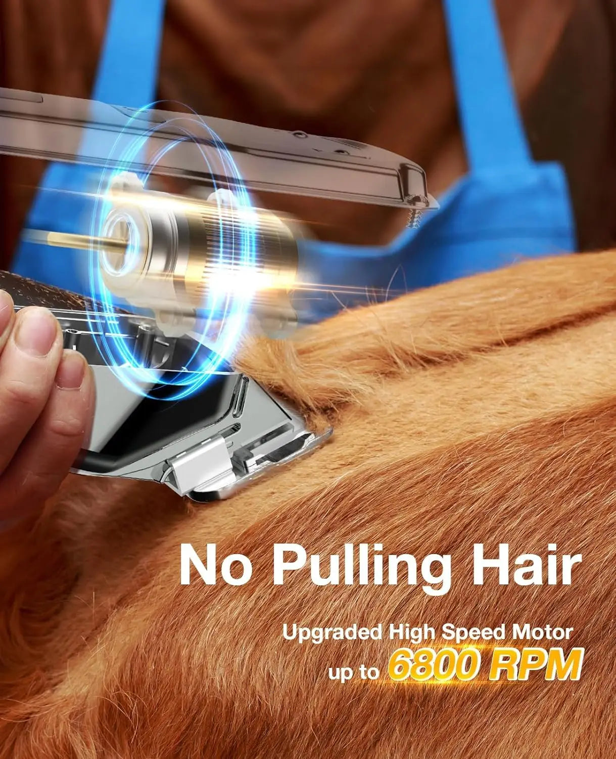 Rechargeable Waterproof Cordless Pet Shaver