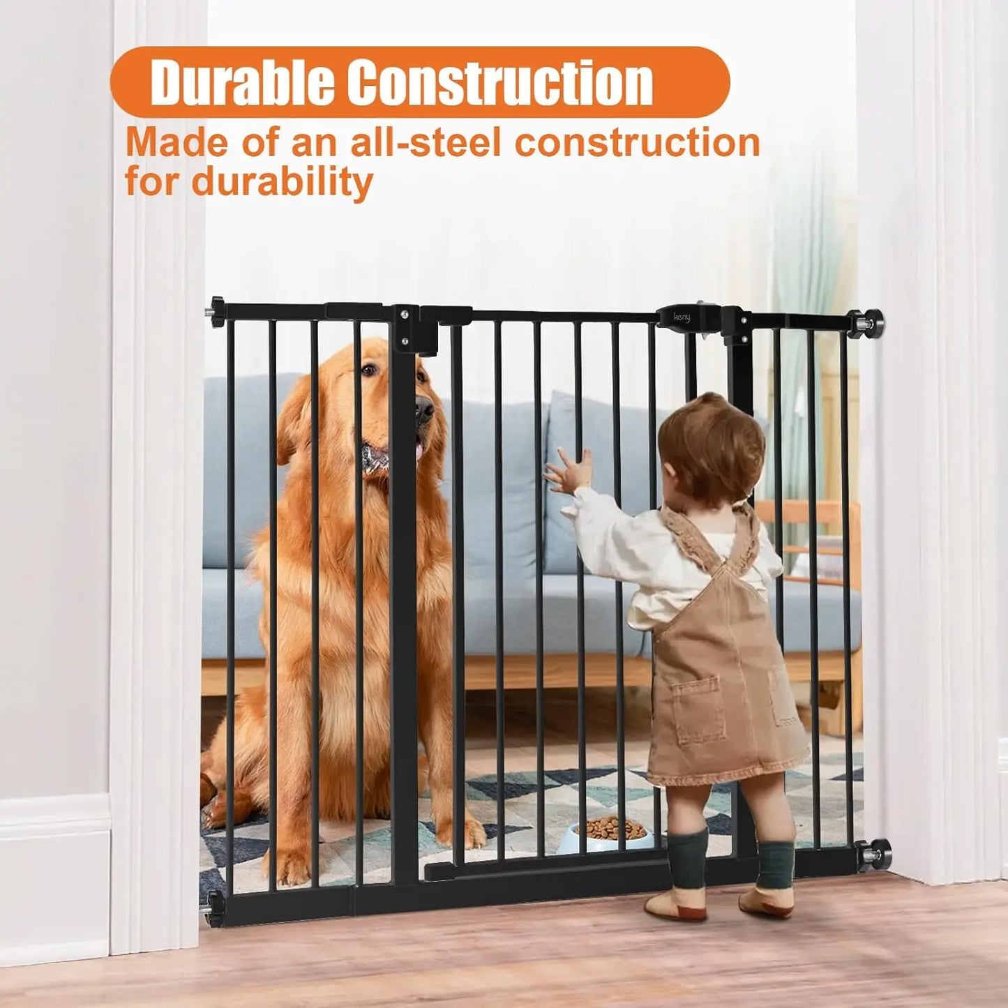 Auto Close Safety Dog Gate