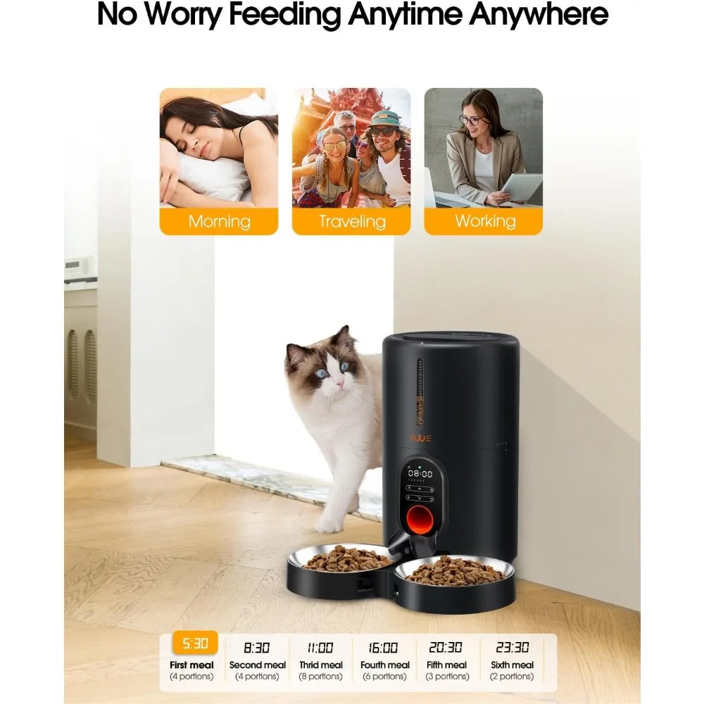 Automatic  Voice Record Meal Call, Safe and Reliable Feeder