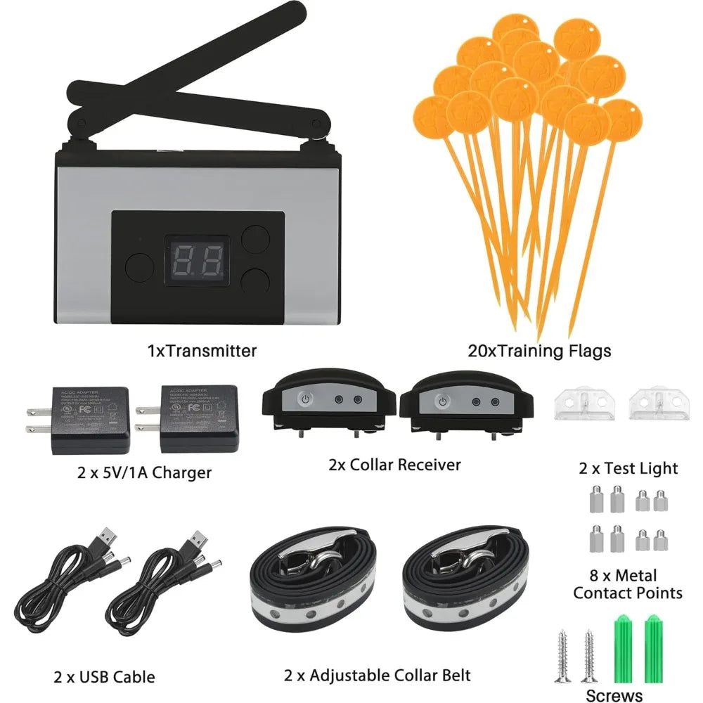 Wireless Dog Collar, Waterproof and Rechargeable Training Collar