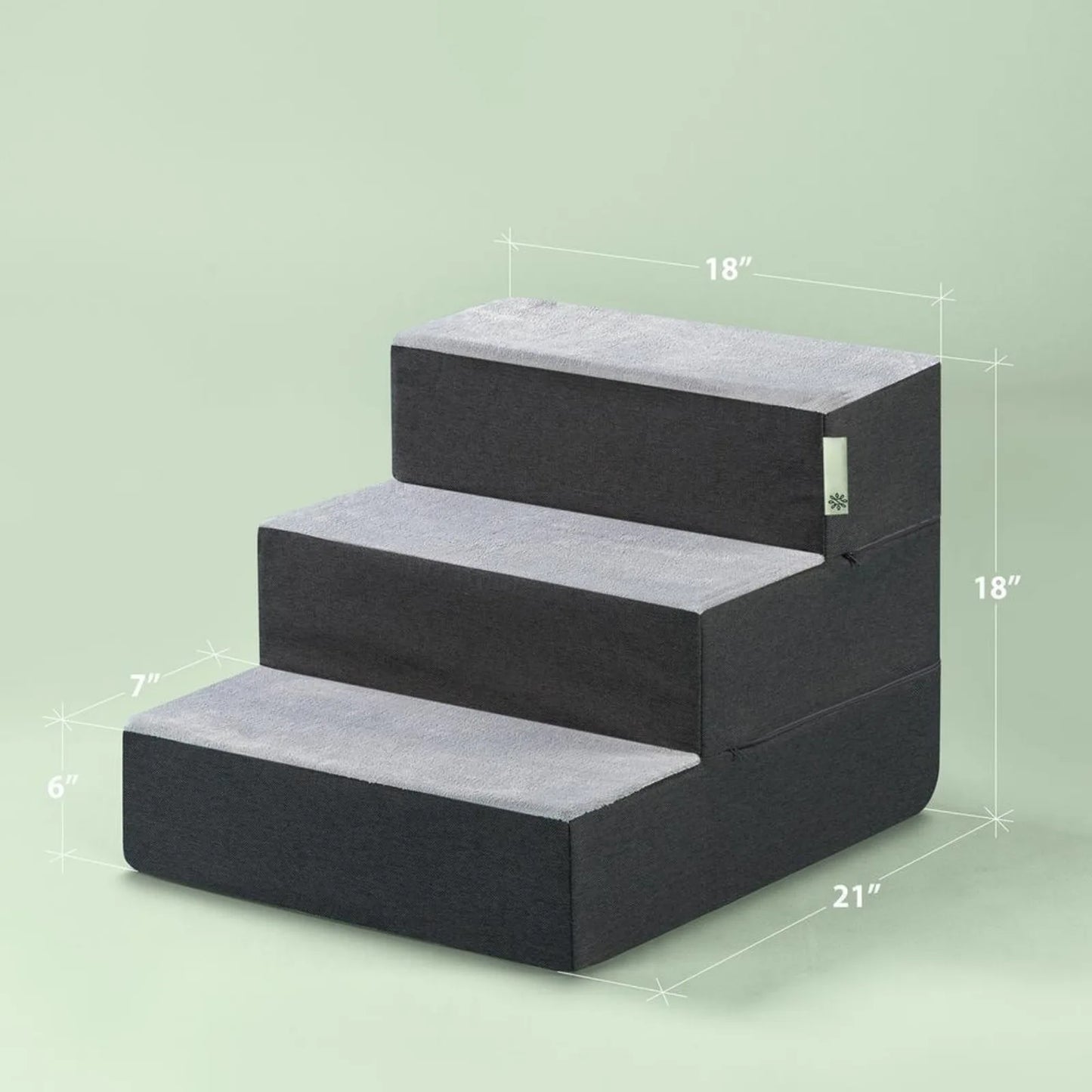 24 in.  Foam Steps Pet Stairs