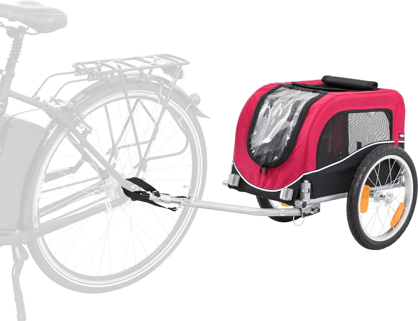 Bike Trailer and Pet Stroller for Small to Medium Dogs up to 48 lbs