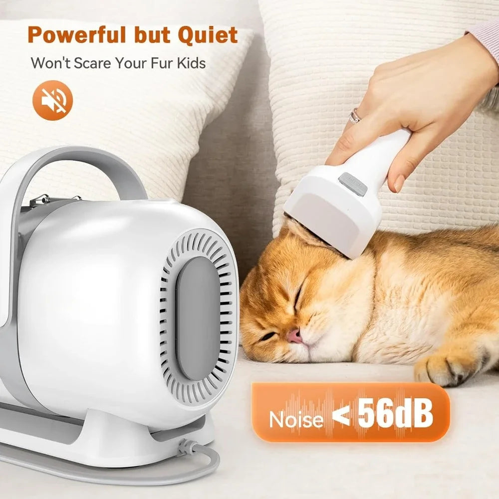 Pet Grooming Vacuum & Dog Clippers