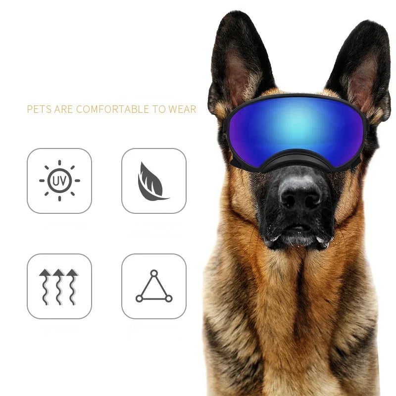 Dog Ski Goggles with UV Protection