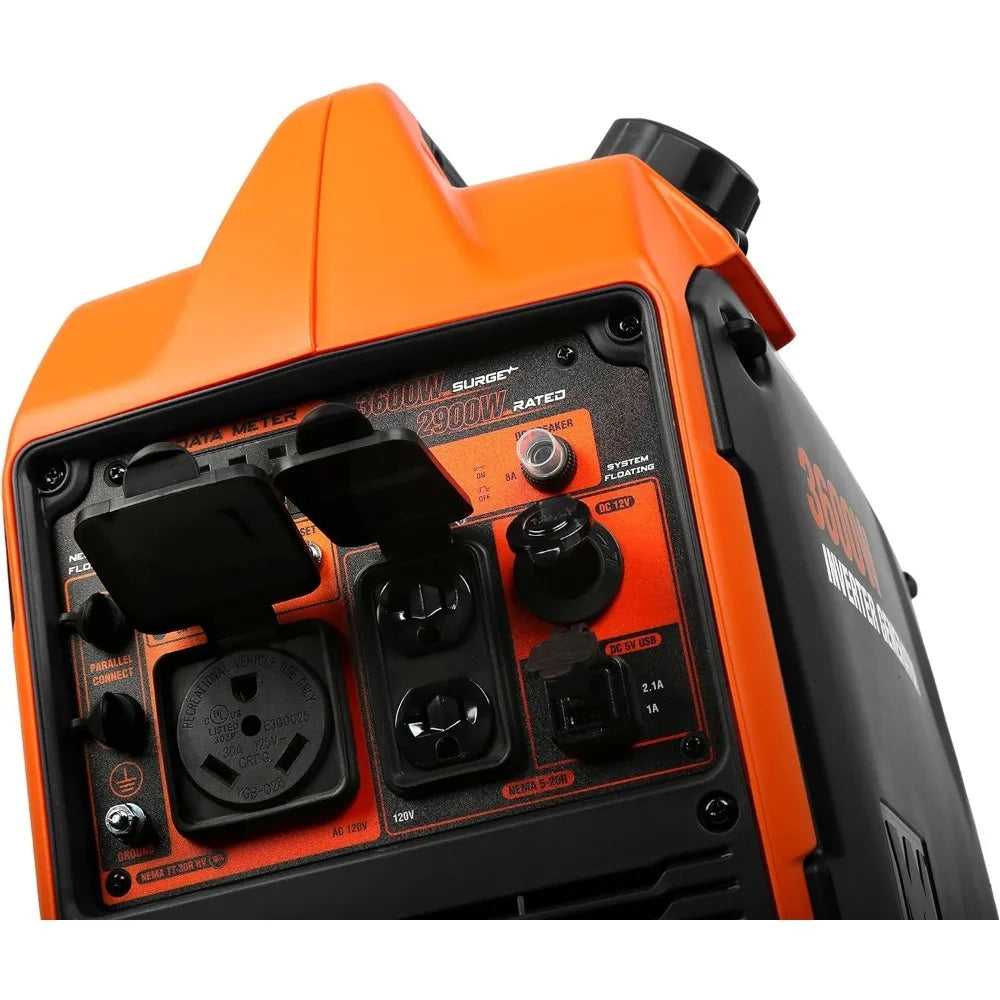 3600-Watt Portable Inverter Generator, Quiet and Lightweight with Fuel Shut Off (56360i)