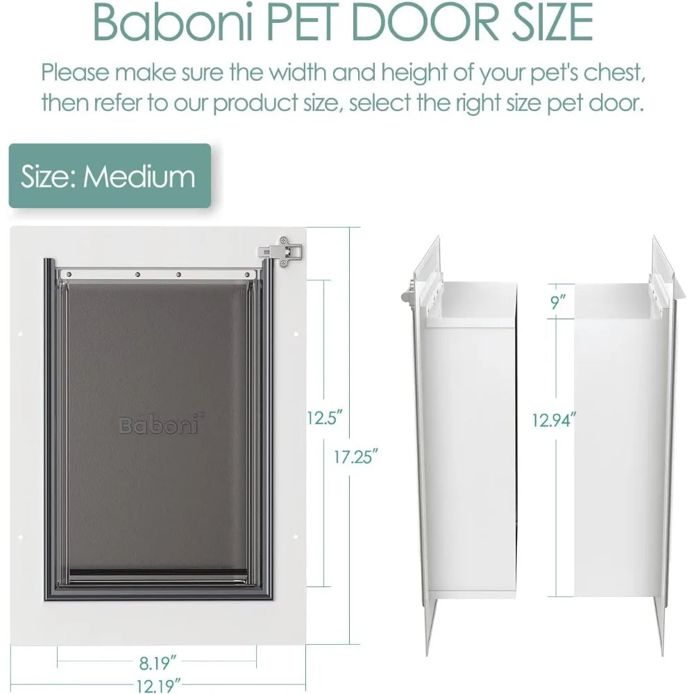 Double Flap Dog Door