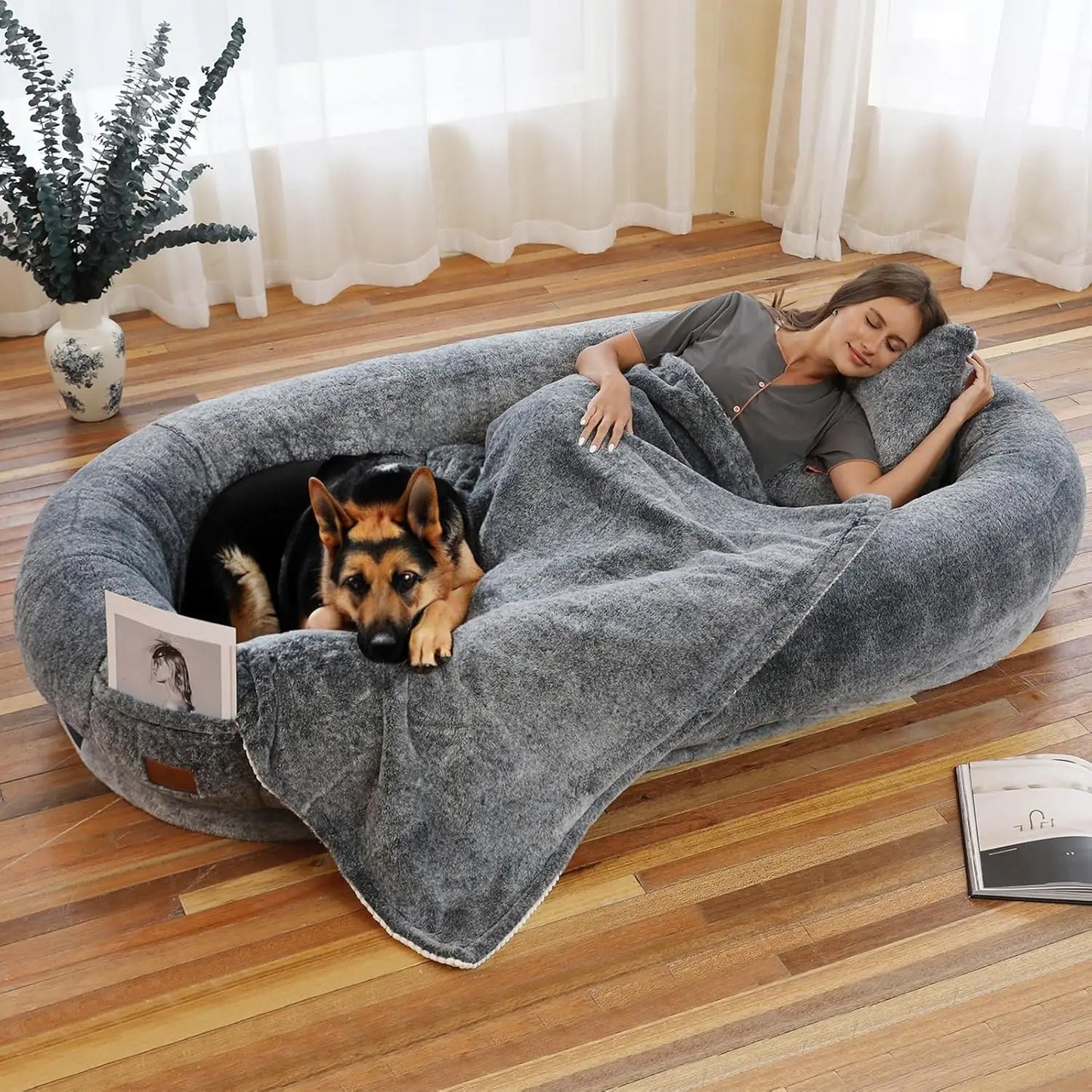 Human Dog Bed