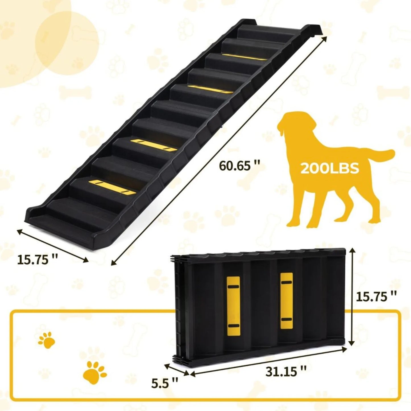 Portable Folding Dog Ramp