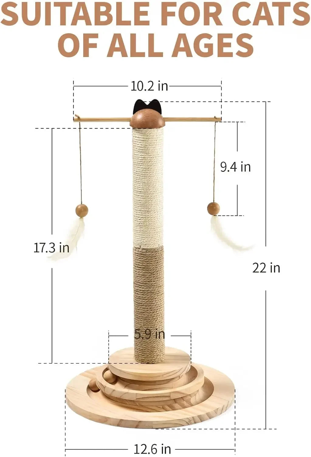 Cat Scratch Post