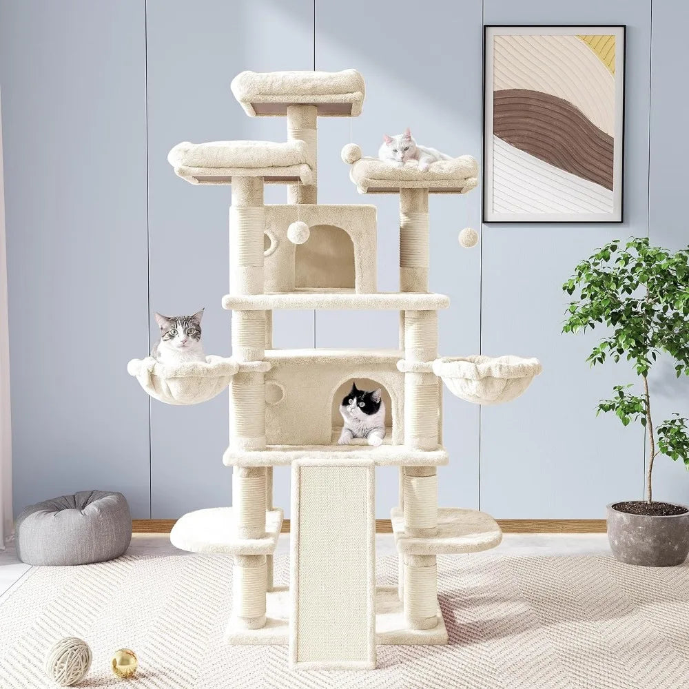 68 inch tower for large cats