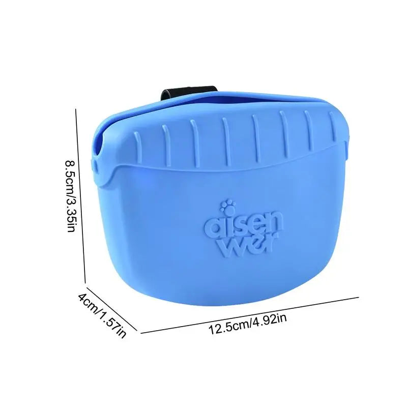 Training Treat Pouch With Waist Belt Clip